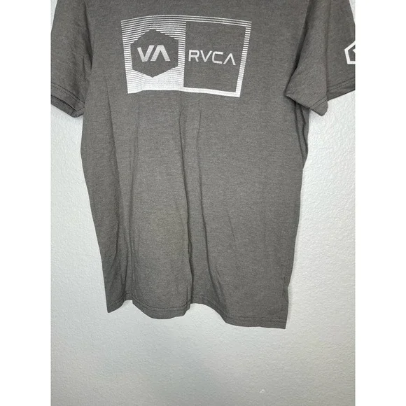 RVCA Gray Graphic T-Shirt - Picture 4 of 6
